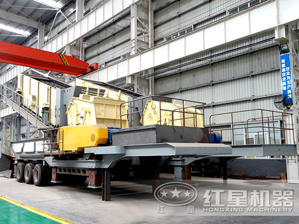 小型車載移動破碎機(jī)