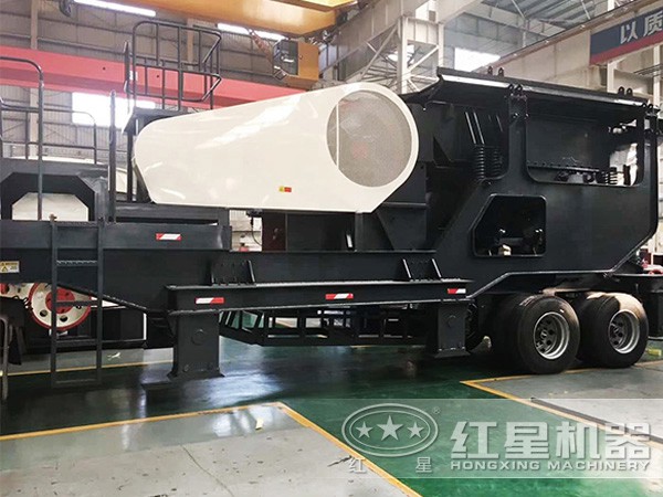 輪胎式移動鄂式破碎機(jī)