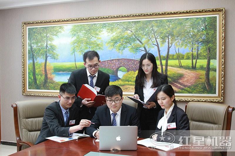 紅星為客戶設(shè)計作業(yè)方案、配備砂石廠設(shè)備