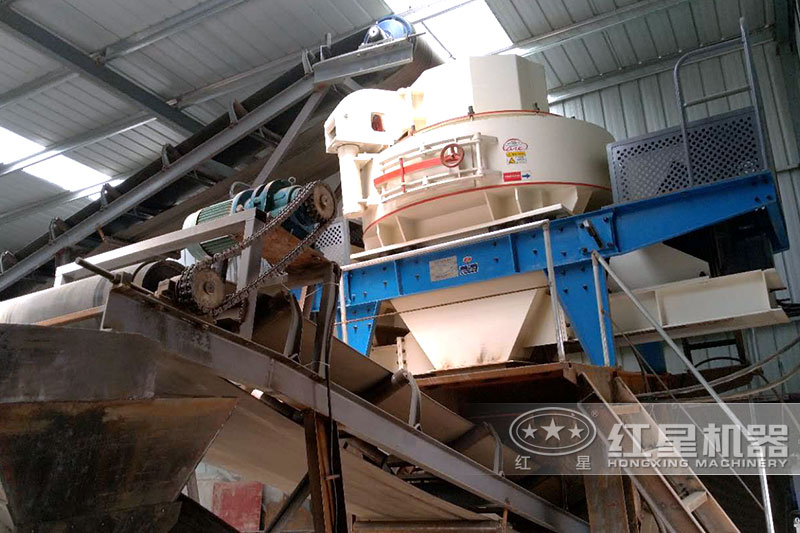 VSI制砂機(jī)現(xiàn)場展示