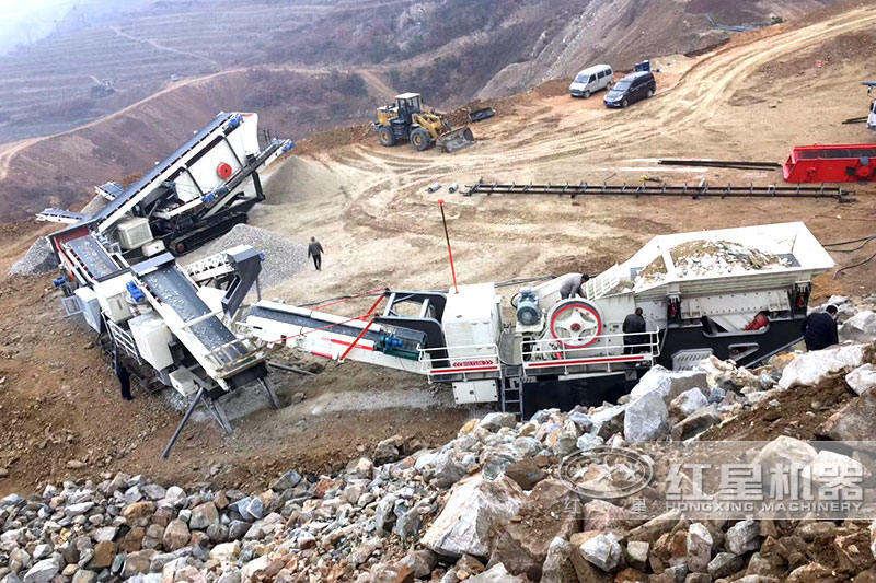 三臺(tái)聯(lián)機(jī)，效能高破碎，可安排就近現(xiàn)場(chǎng)考察