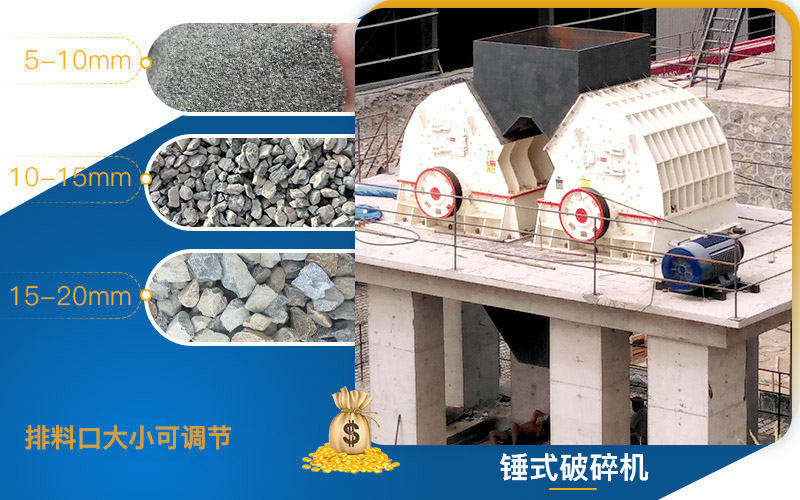 錘破可自成一條生產(chǎn)線(xiàn)，減輕投資成本