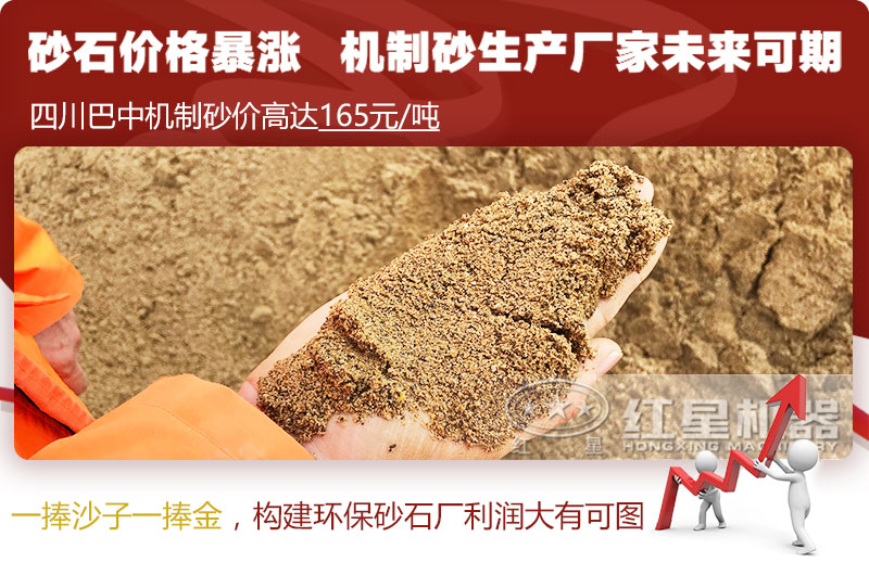 沙子利潤高，前景好