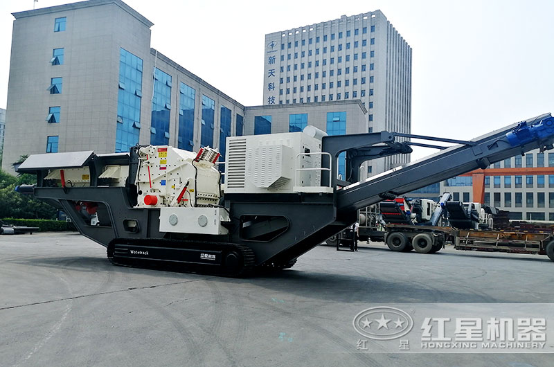 細(xì)碎移動(dòng)制砂機(jī)，一鍵遙控更智能