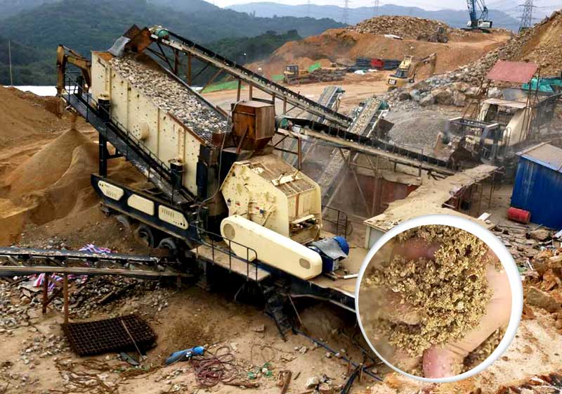 大型石頭與土分離機(jī)，智能方便