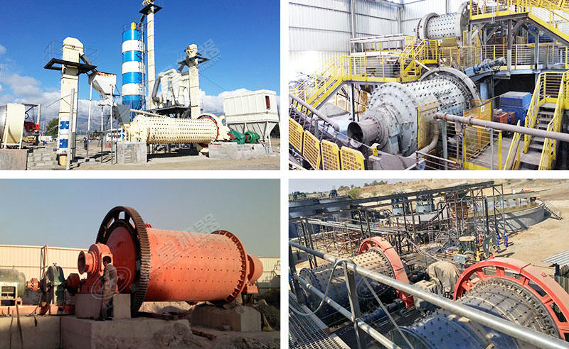 各地區(qū)球磨機制砂現場